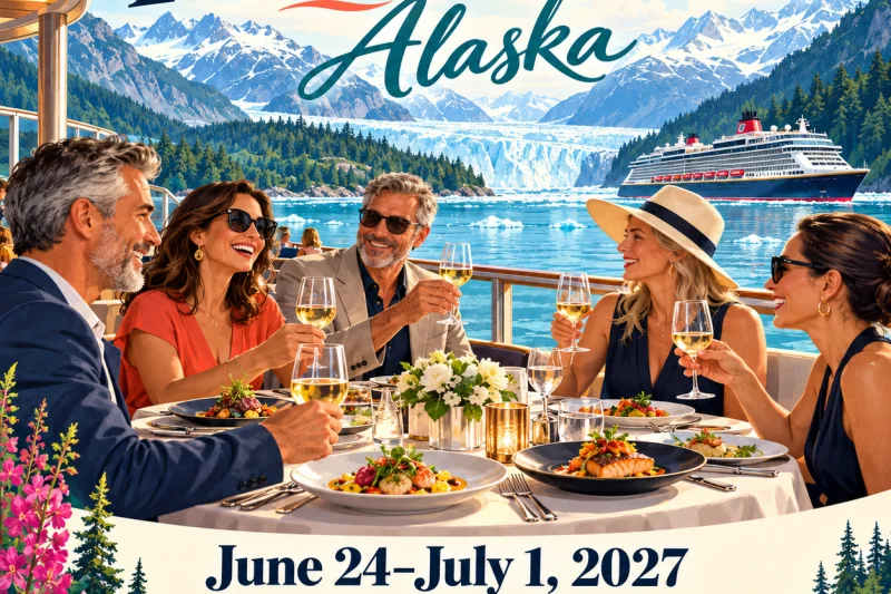 The Foodie Cruise - Alaska June 24-July 1, 2027