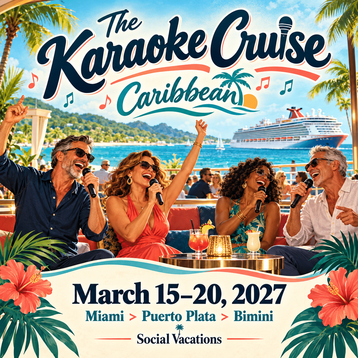 The Karaoke Cruise - March 15-20, 2027
