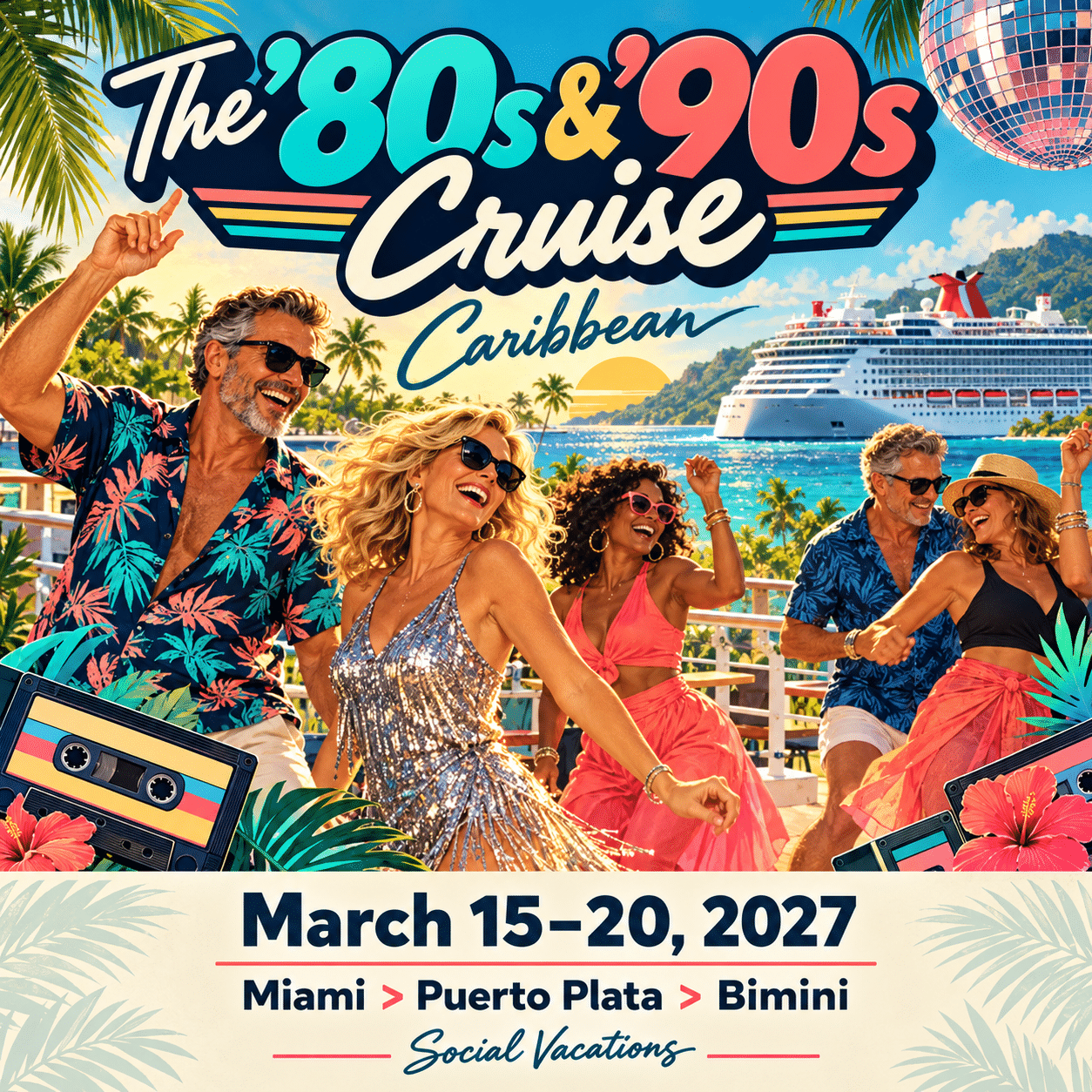 The ’80s & ’90s Cruise - March 15-20, 2027
