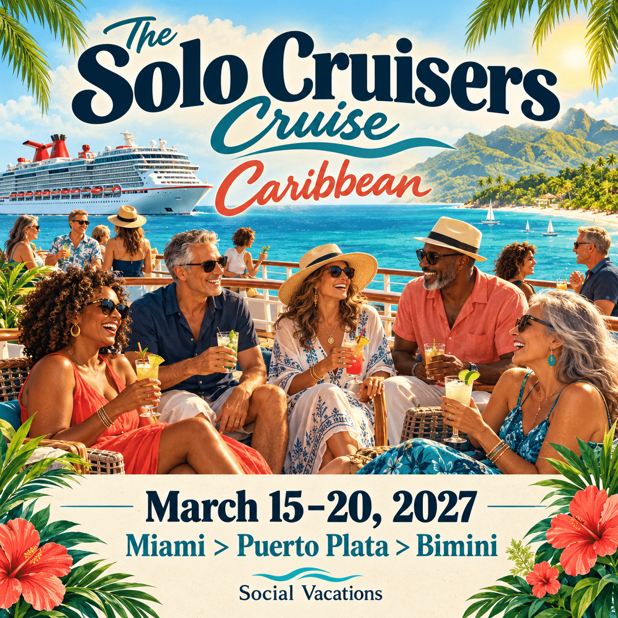 The Solo Cruisers Cruise - March 15-20, 2027